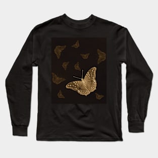 Butterflies in the dark Long Sleeve T-Shirt